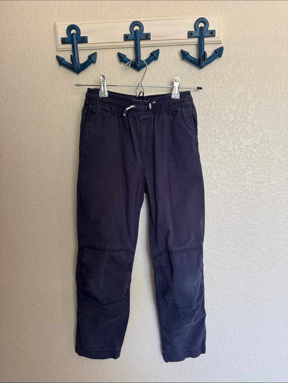 Double Knee Pants In Cotton Twill